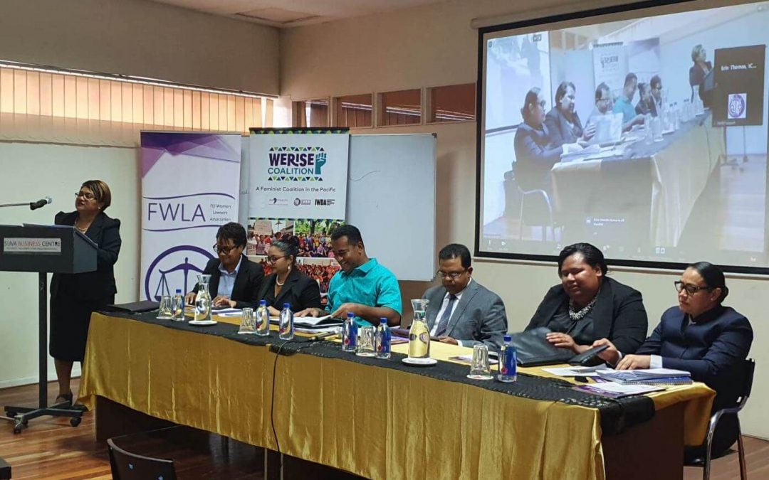 TrackGBV at the Fiji Women’s Law Association Continuing Legal Education Workshop