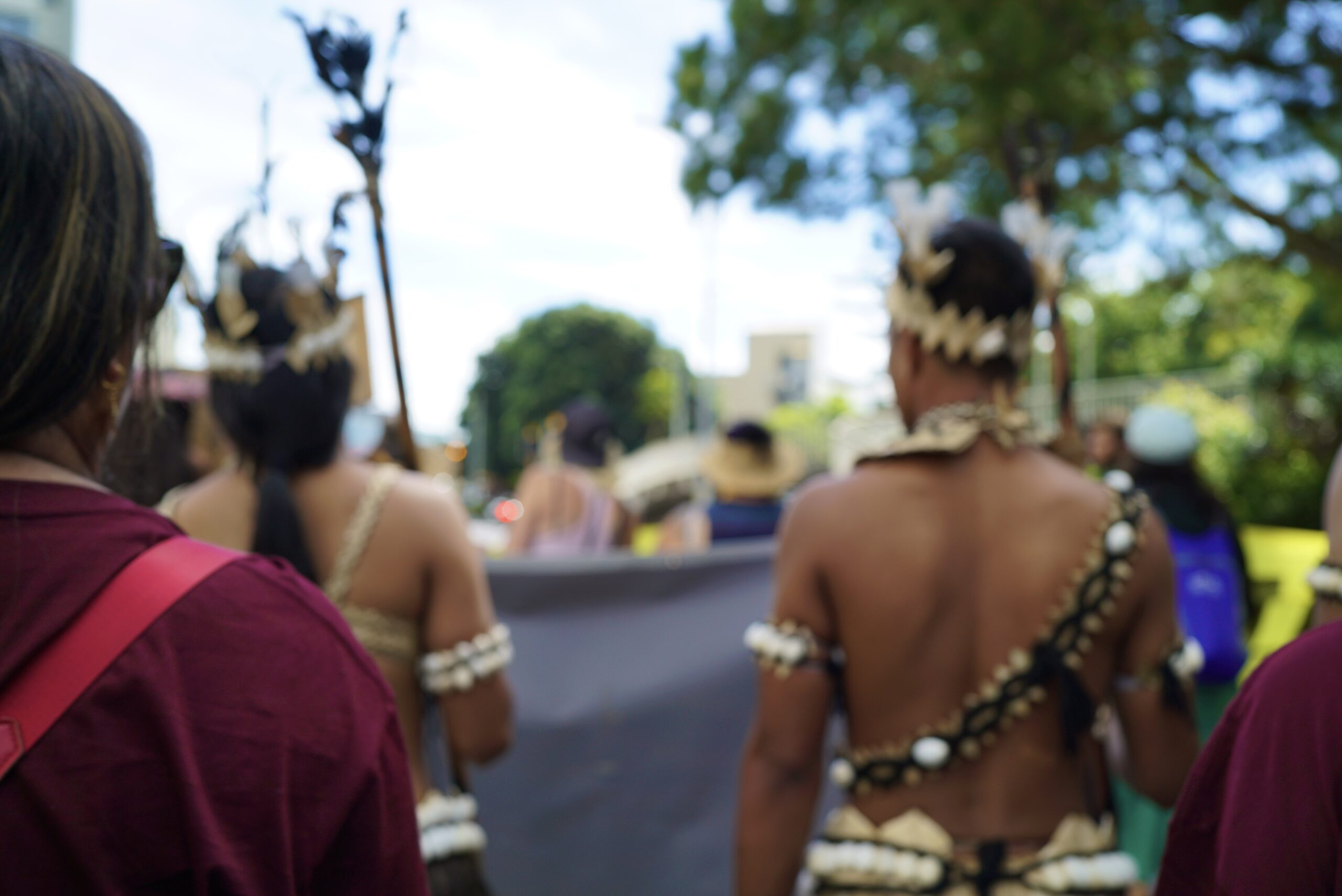 Photo by Miriam Deprez at the Kioa Climate Emergency Declaration