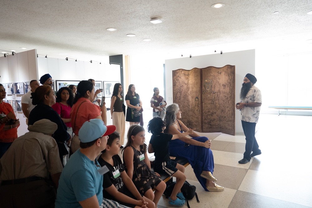 Canvas of Change installation view, Main Lobby Gallery, UN Headquarters, New York